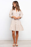 Daria Dress Beige