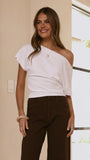 Jara Top White
