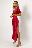 Ricki Maxi Dress Ruby Wine