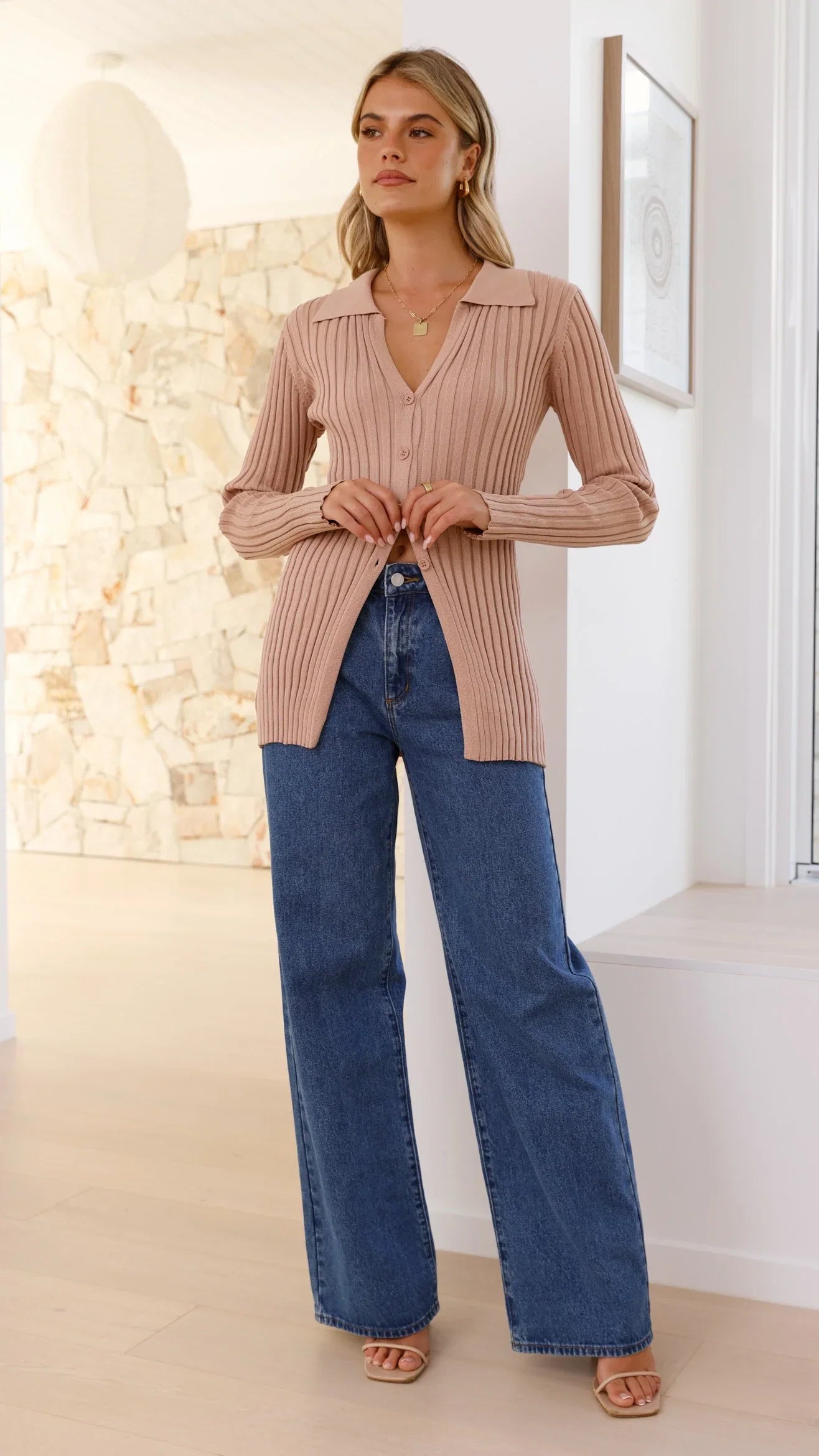 Darcy Knit Top Mocha