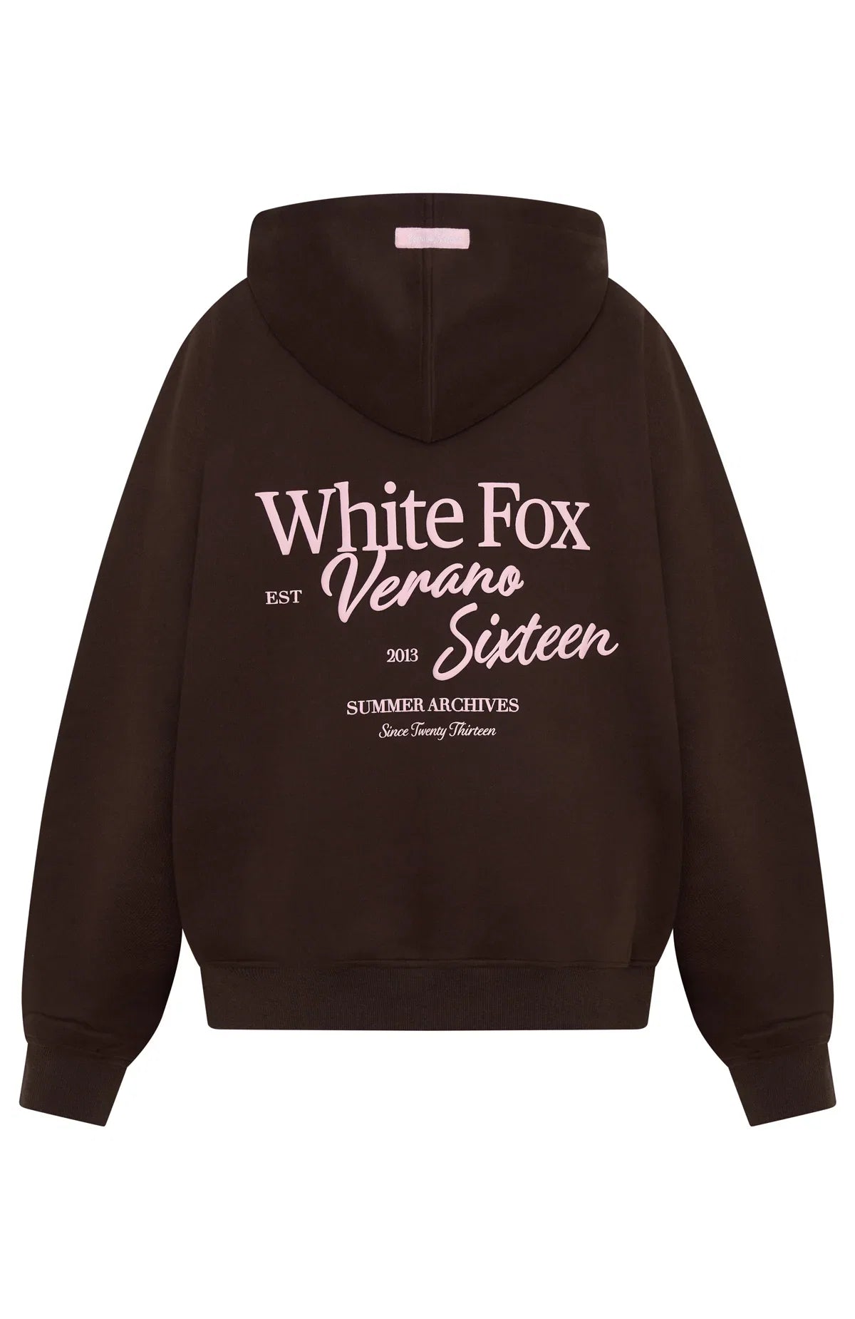 Verano Sixteen Lilia Oversized Hoodie Chocolate