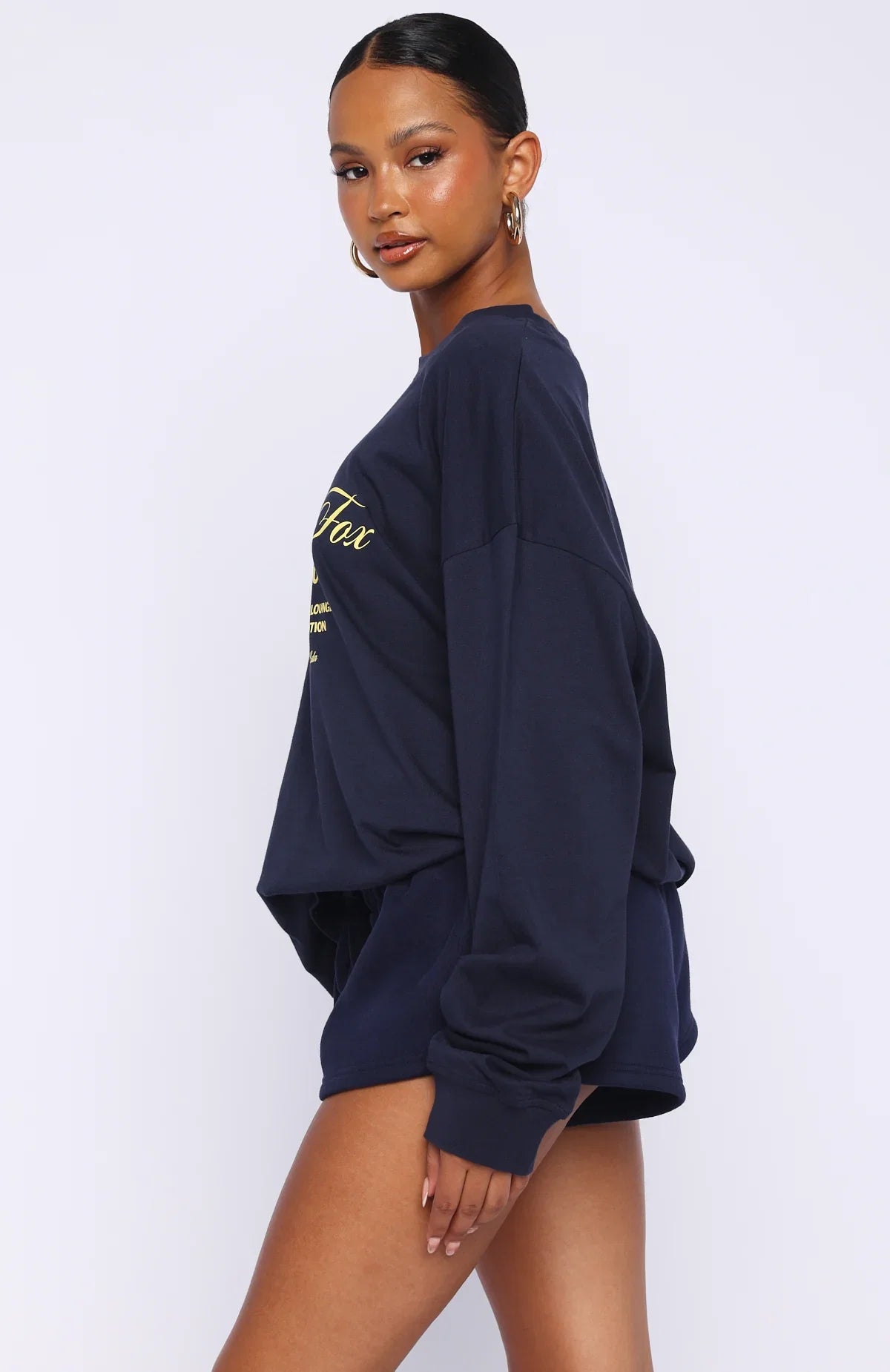 Closer To You Long Sleeve Tee Navy