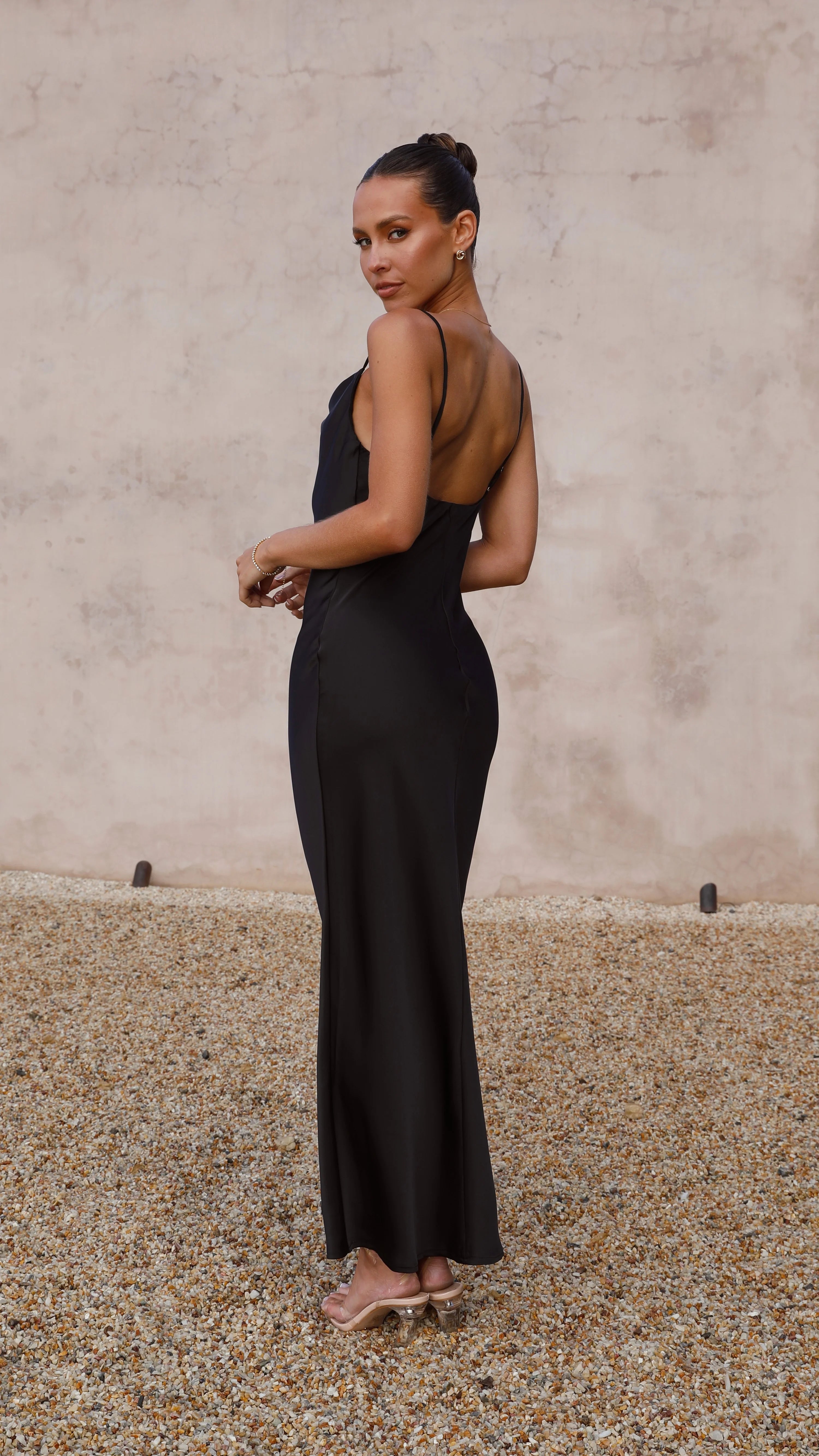 Willow Maxi Dress Black
