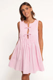 Madeline Mini Dress Pale Pink