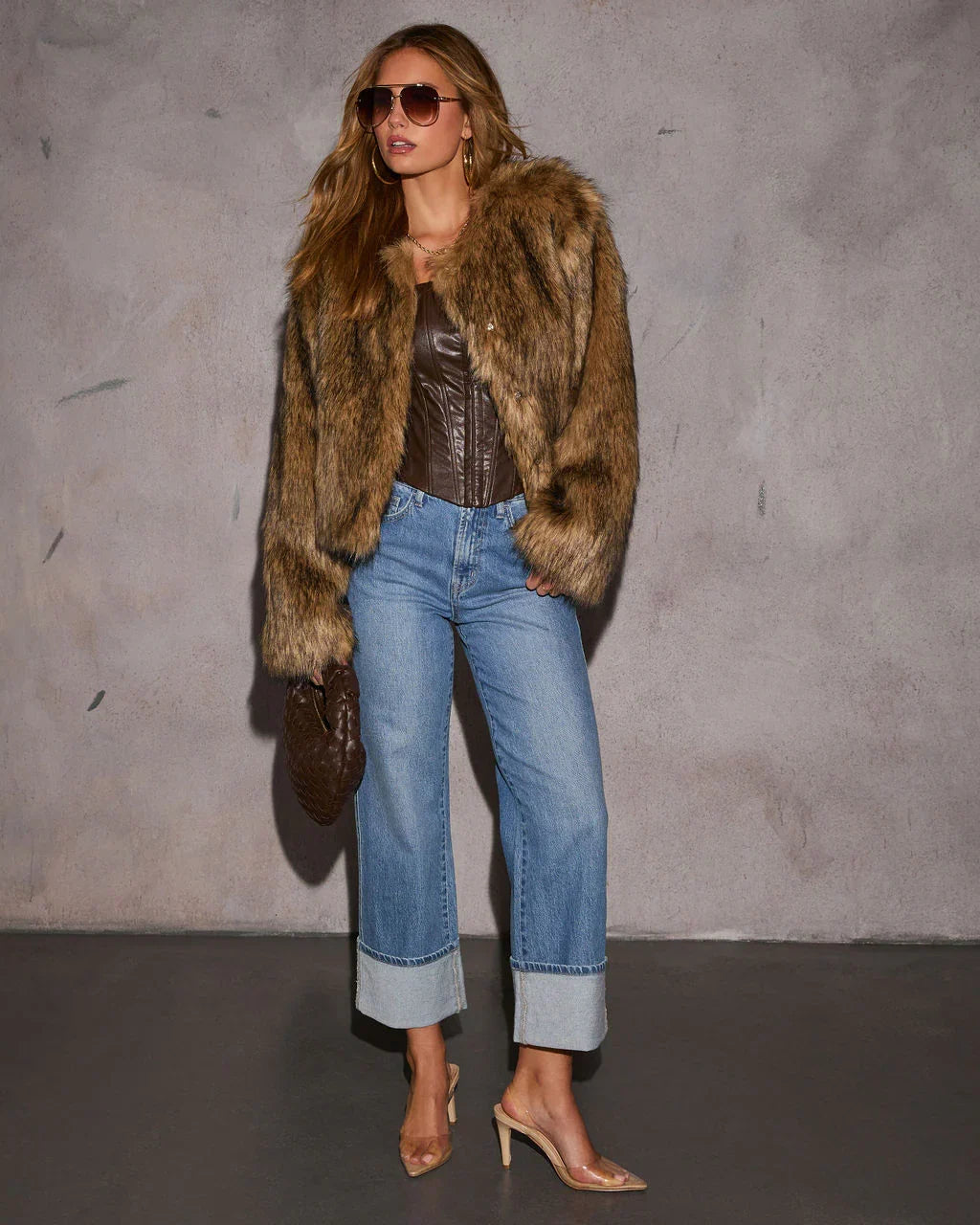 Hello Darling Faux Fur Coat