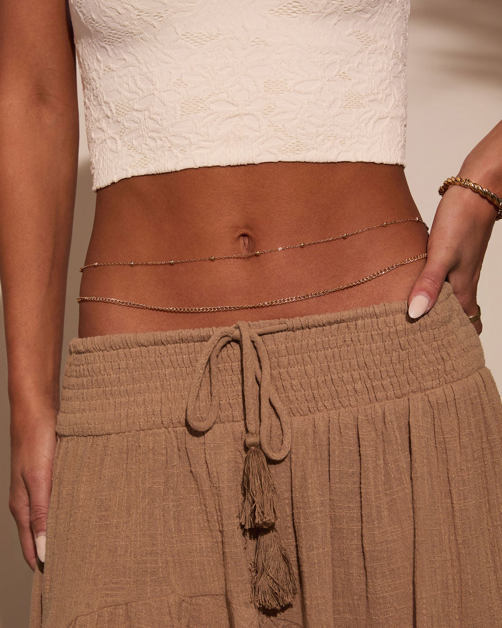 Myah Layered Belly Chain