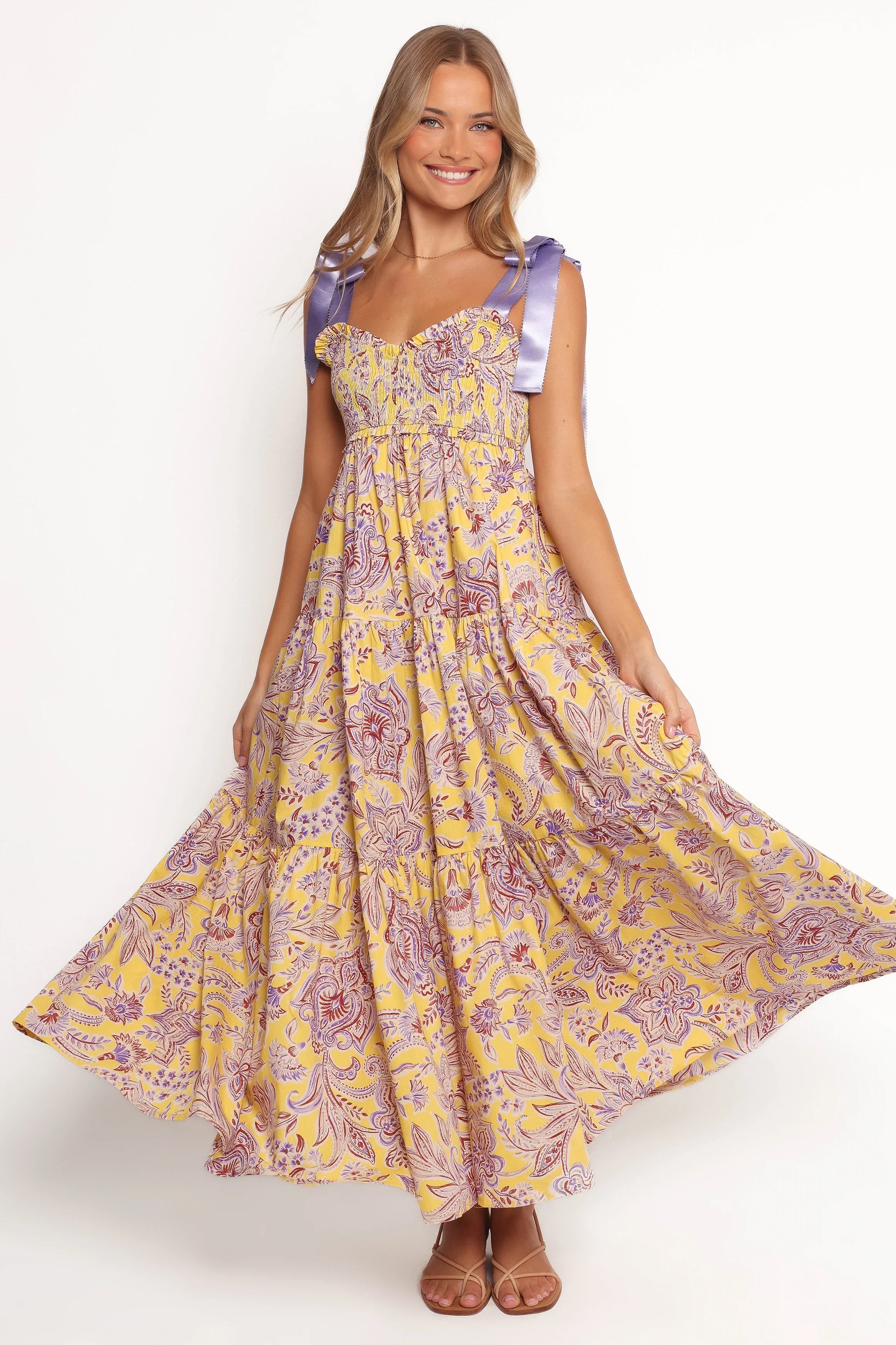 Marigold Maxi Dress Evening Primrose