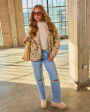 Belenda Print Fleece Jacket