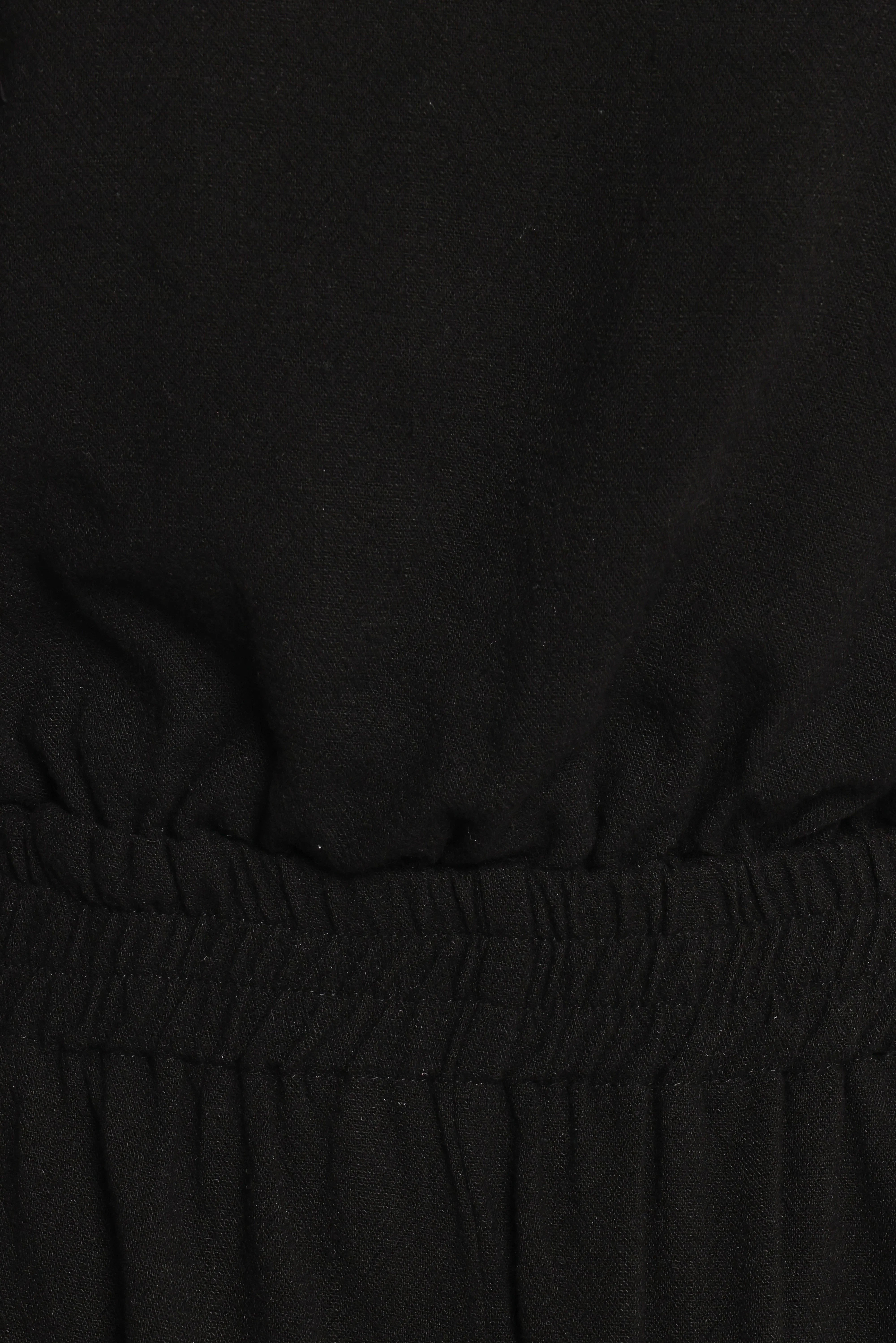 Sally Romper Black
