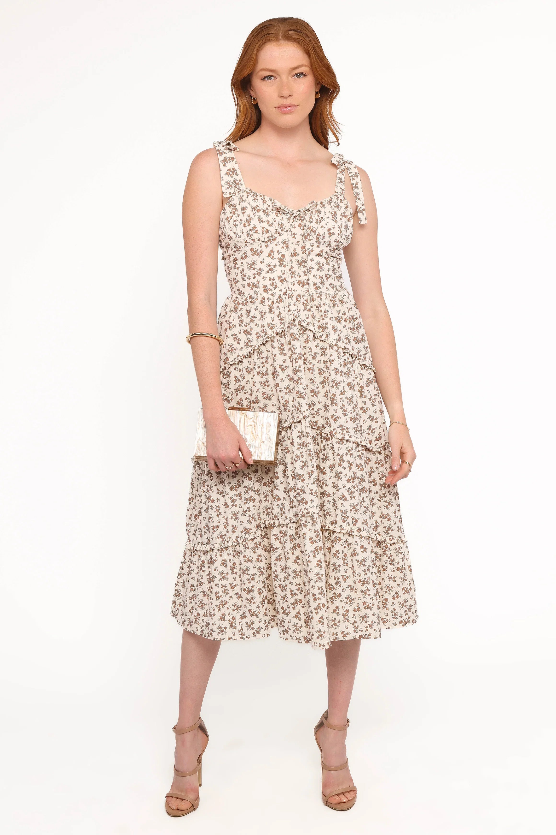 Umika Midi Dress Floral