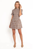 Celine Mini Dress Floral