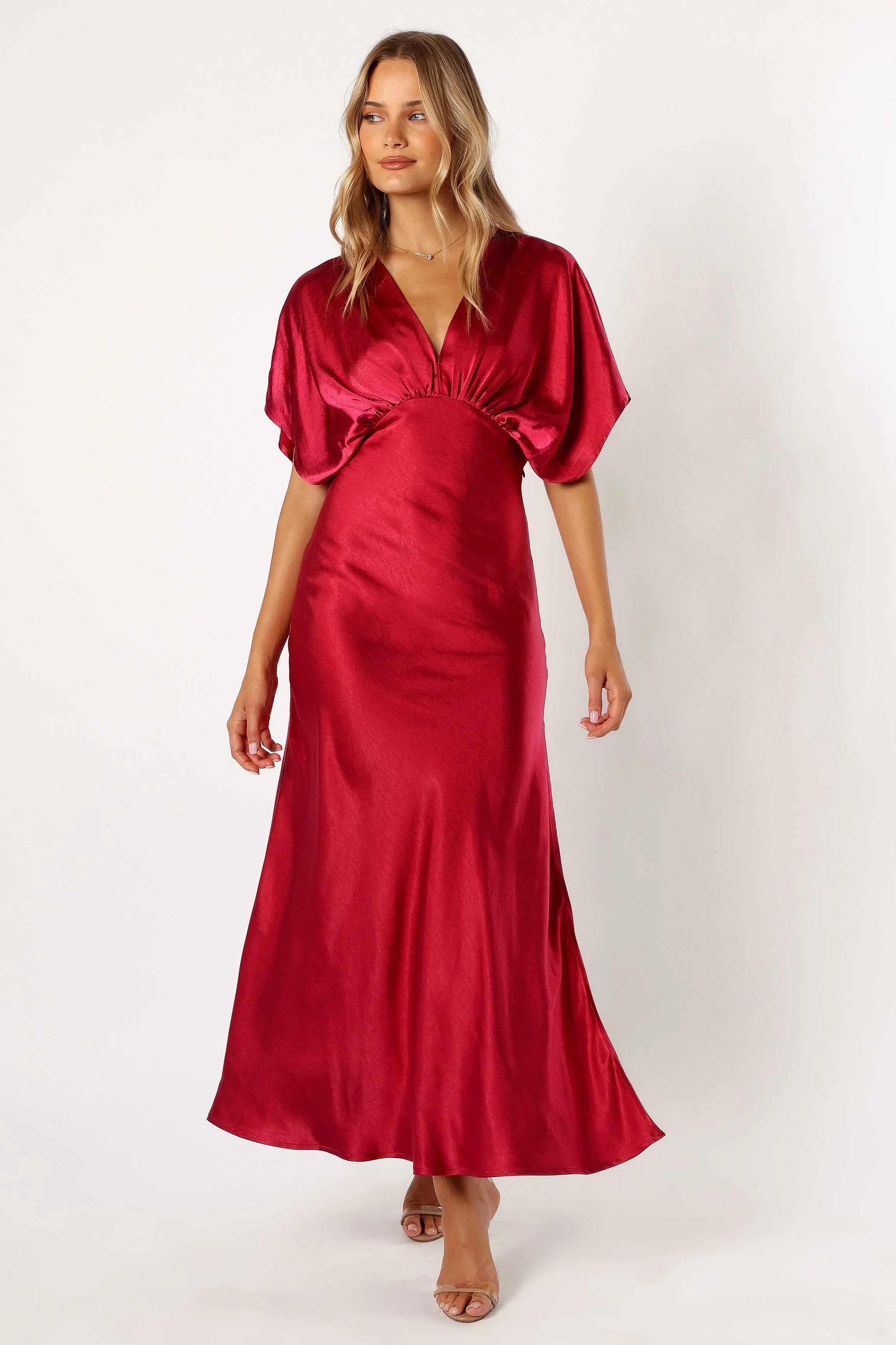 Ricki Maxi Dress Ruby Wine