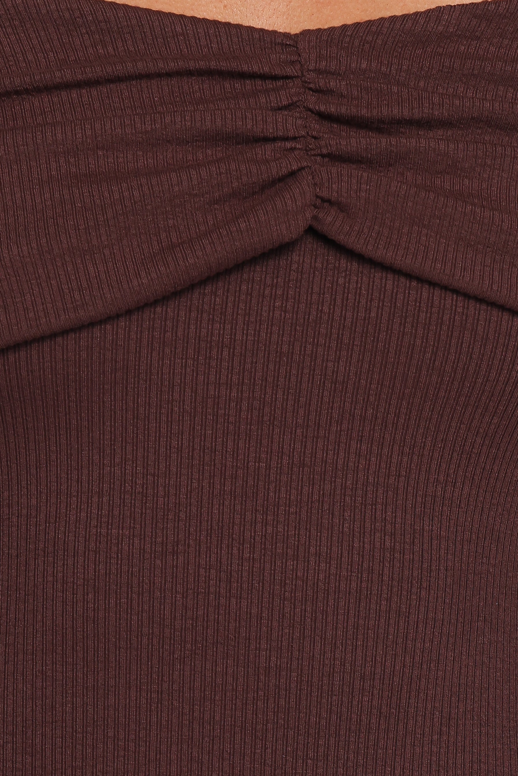 Danica Mini Dress Chocolate Brown