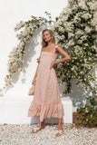 Irina Maxi Dress Pink Stripe