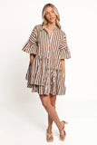 Jacqueline Mini Dress Chocolate