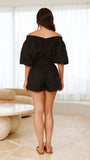 Carson Playsuit Black