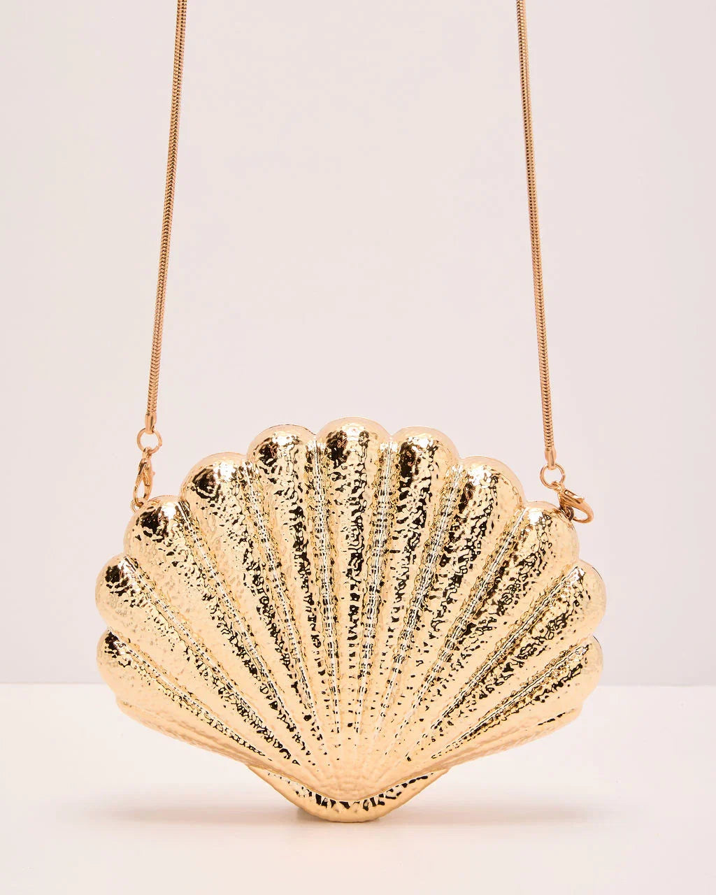 Seaside Charm Seashell Clutch