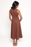 Kingsley Midi Dress Chocolate