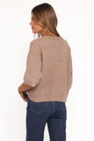Lilith Knit Top Mocha