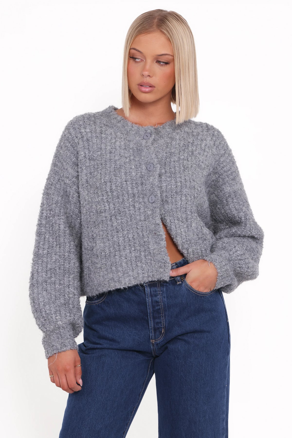 Albertine Cardigan Grey
