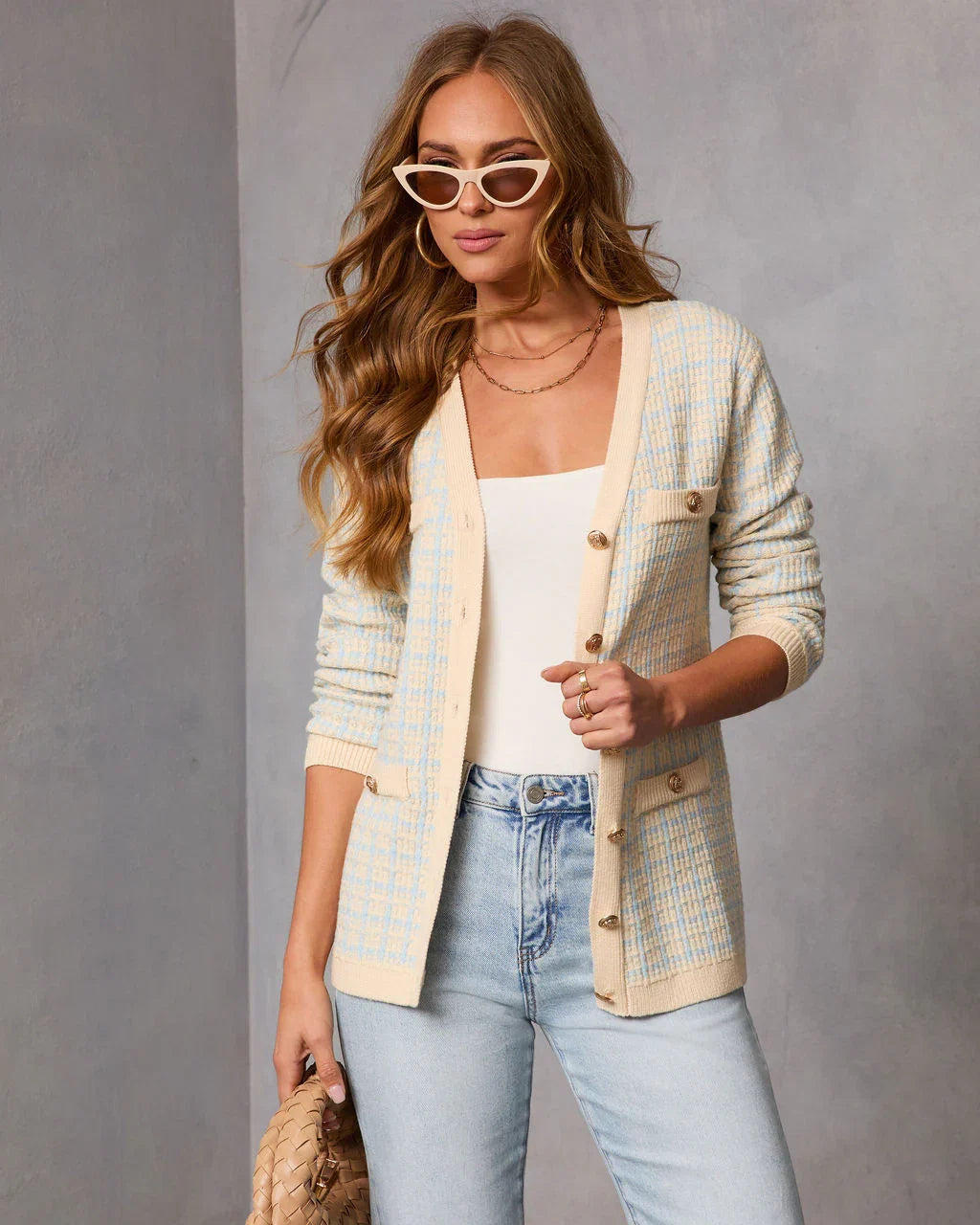 Pale Morning Knit Cardigan