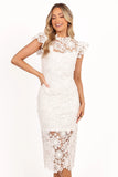 Becca Midi Dress White