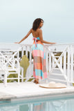 Sundae Halterneck Maxi Dress Multicoloured