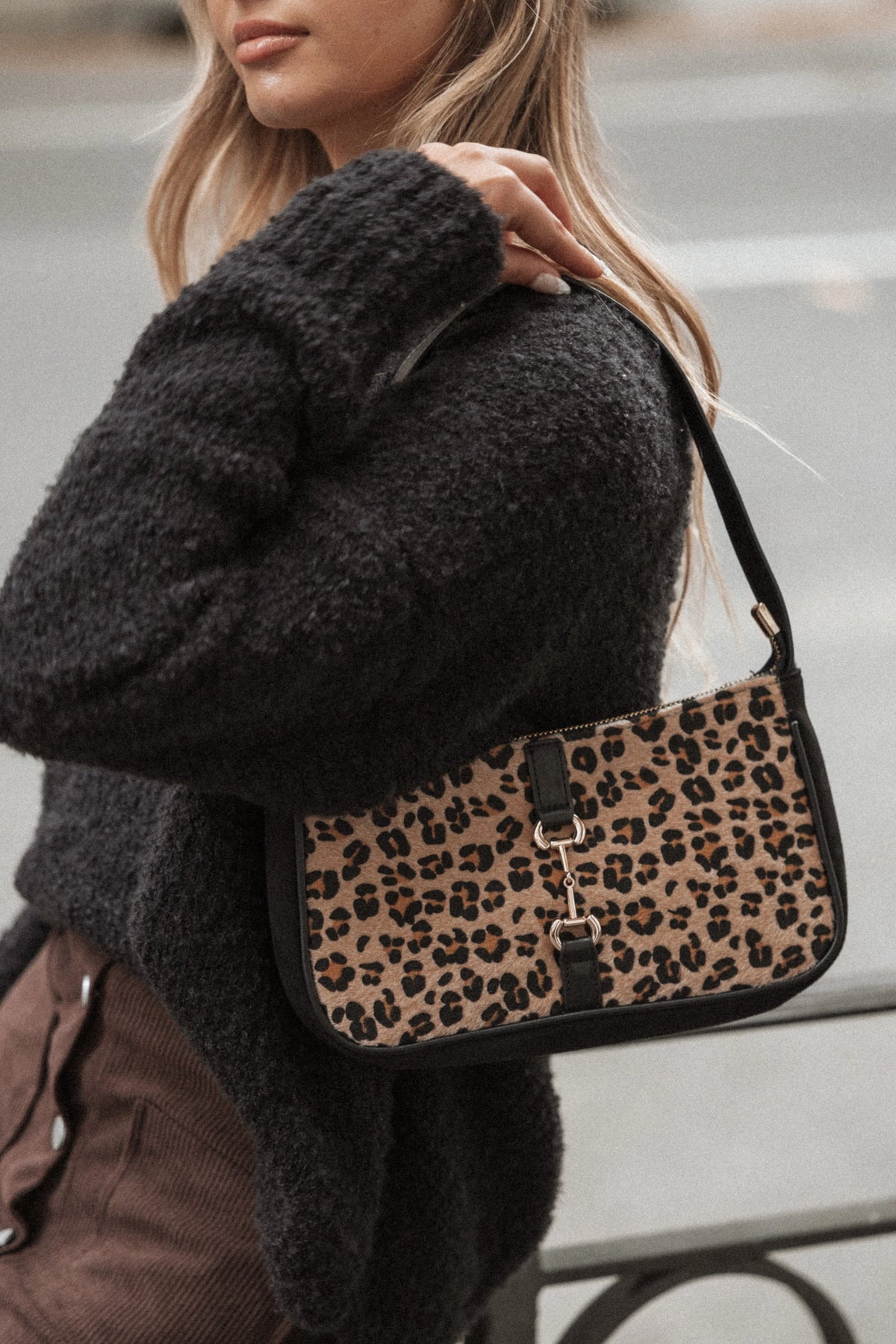 Natty Handbag Leopard