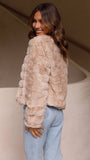 Tully Crop Jacket Camel