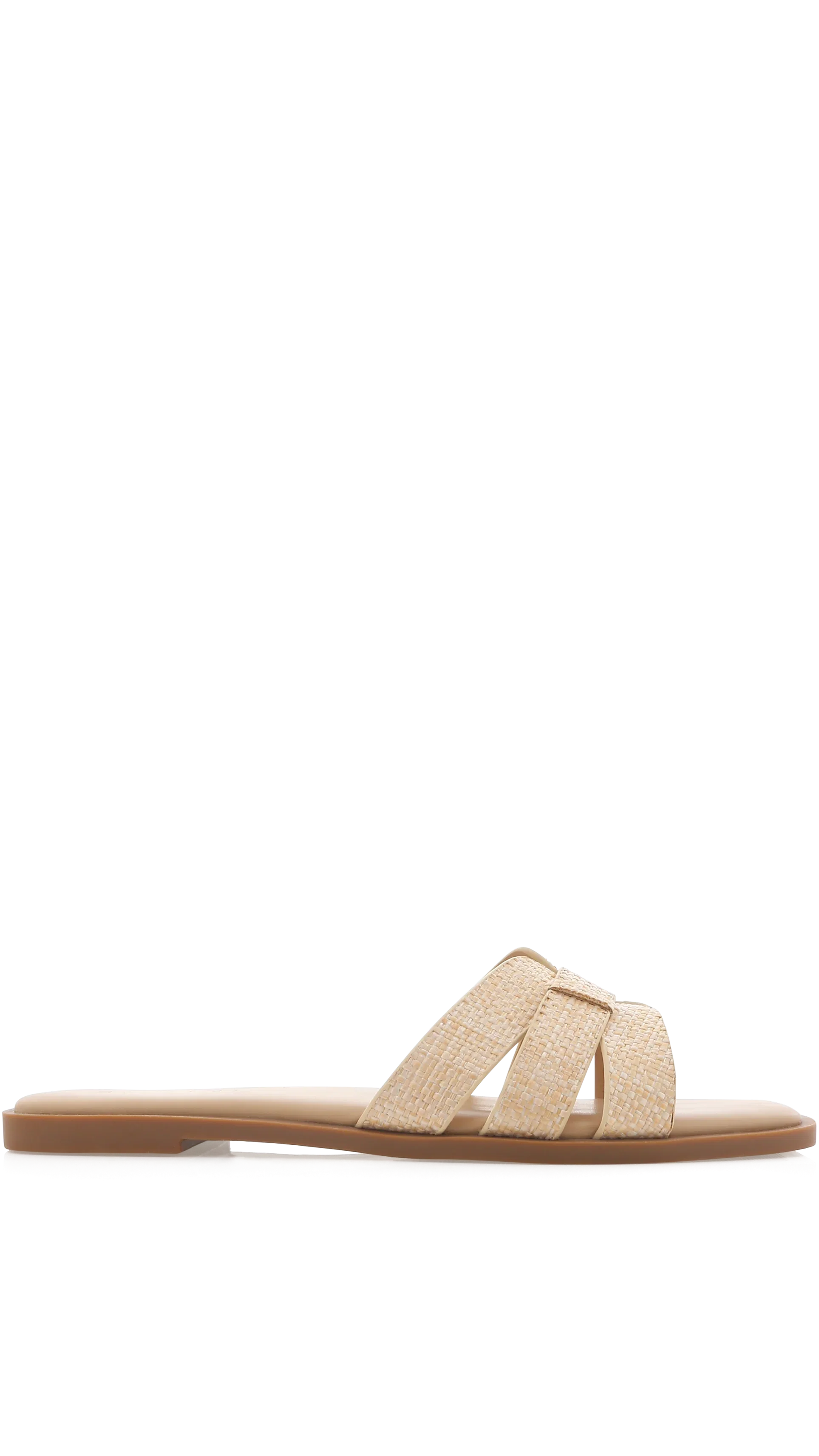 Gretal Slide Natural Raffia