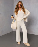 Chanie Knit Wide Leg Pants