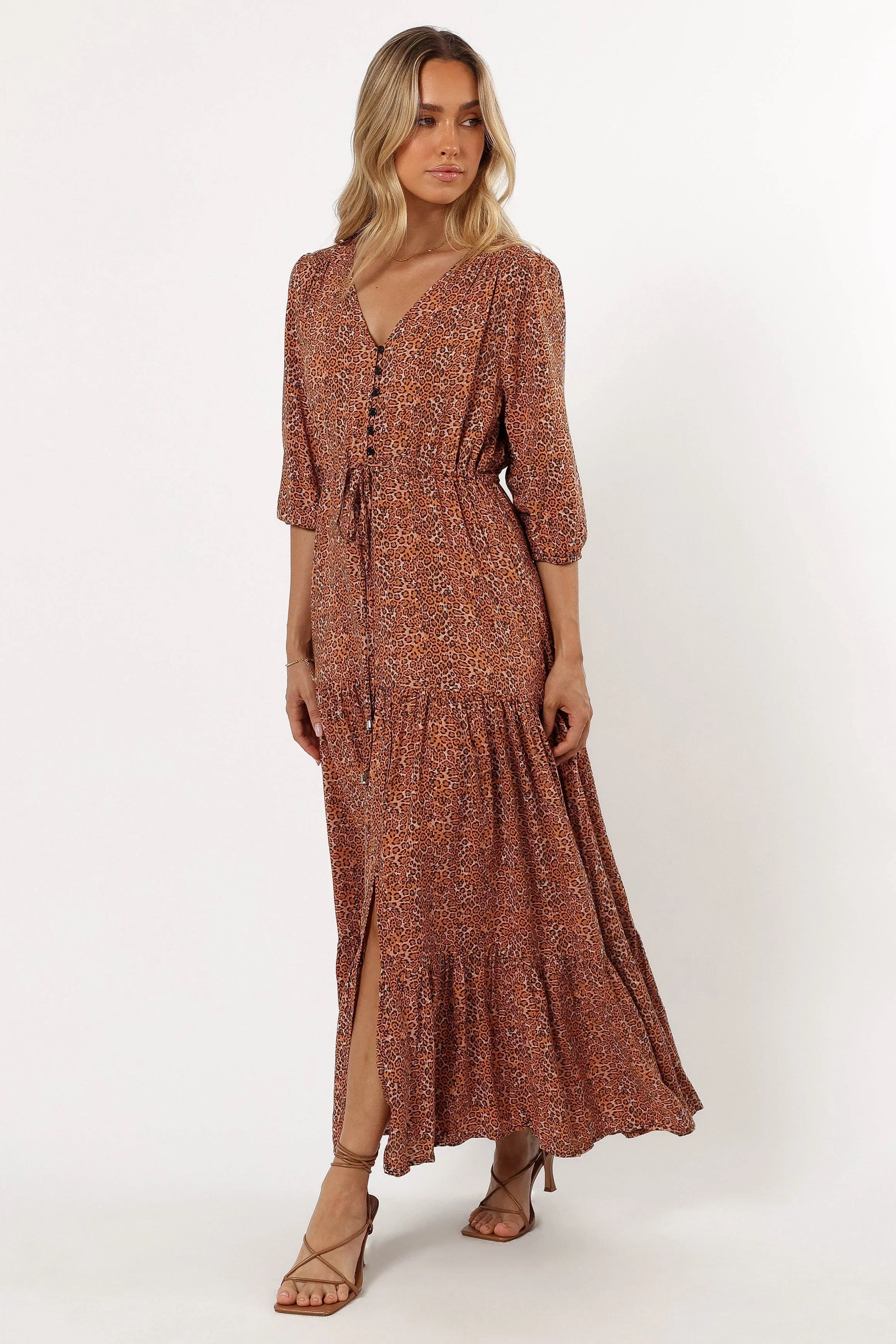 Kelda Dress Leopard Print