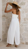 Cleo Jumpsuit White