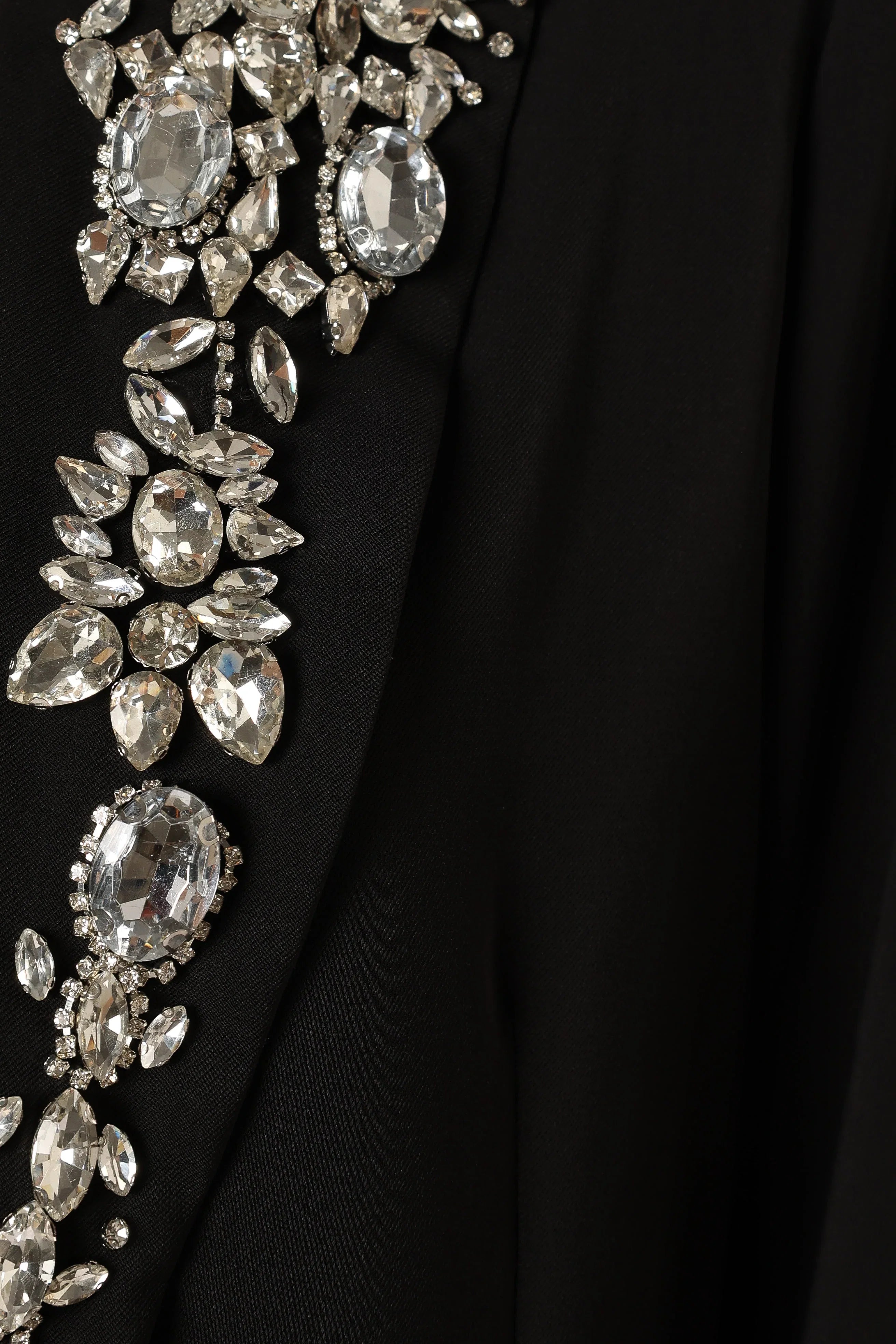 Aubree Embellished Blazer Black
