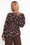 Calantha Top Fall Floral