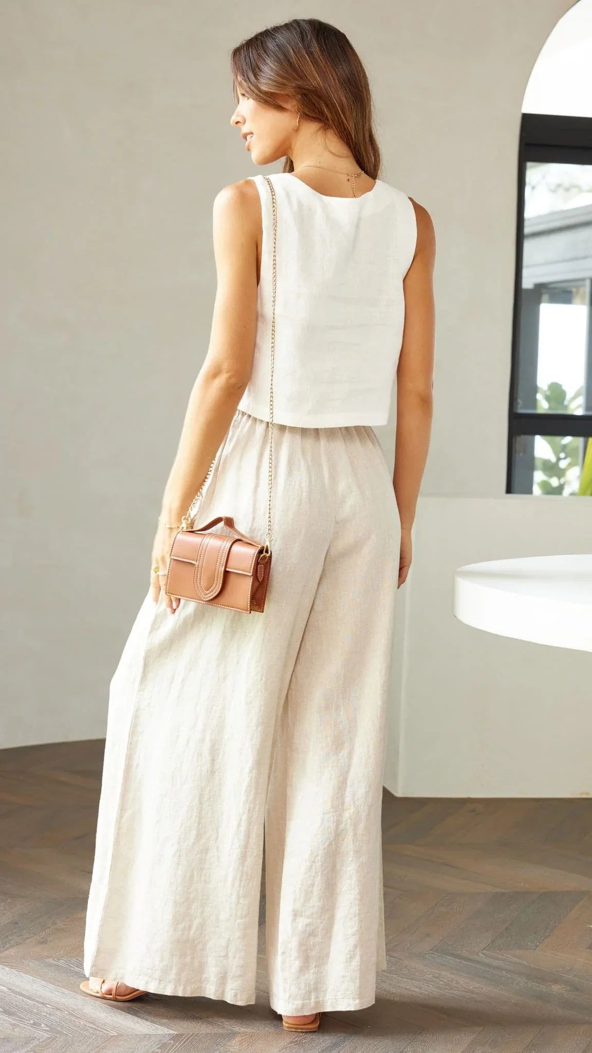 Tillie Crop Top White