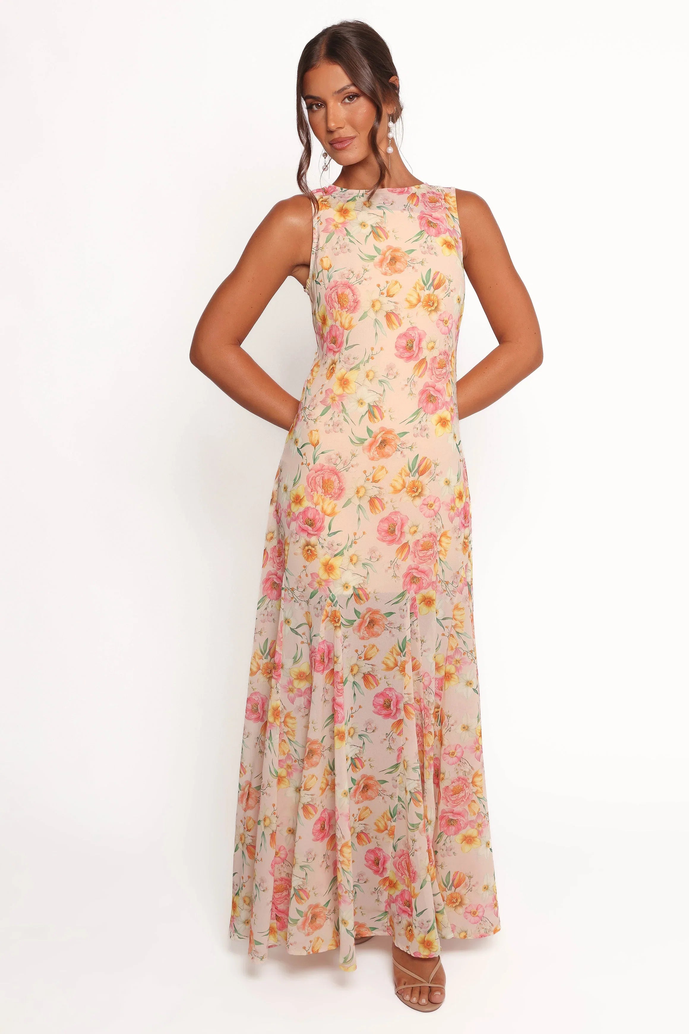 Keani Maxi Dress Peony