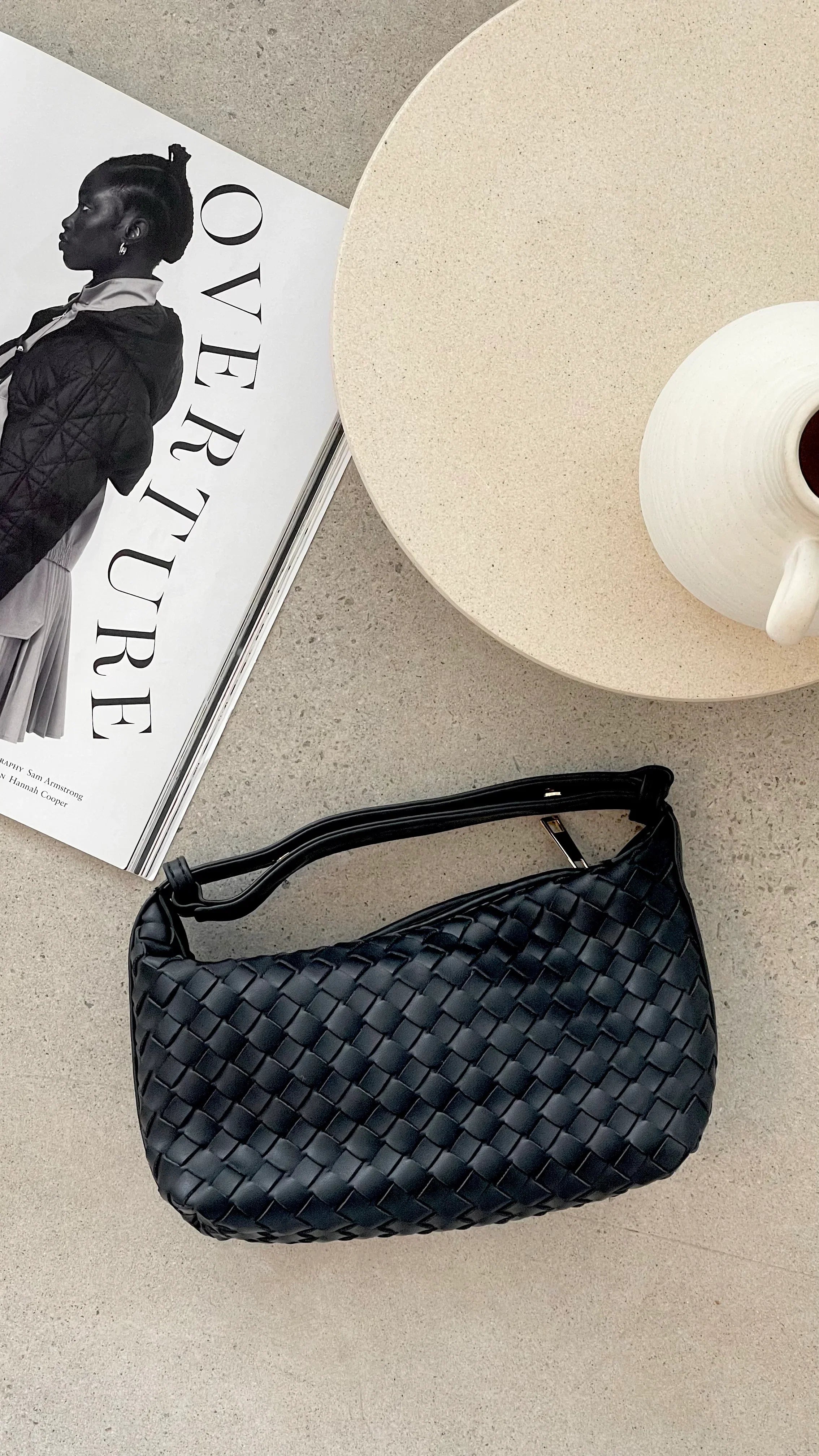 Isabelle Handle Bag Black