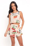 Maggie Wrap Skort Set Tutti Frutti