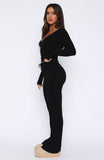 Dont Wake Me Up Pyjama Set Black