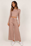Ayers Long Sleeve Set Mocha