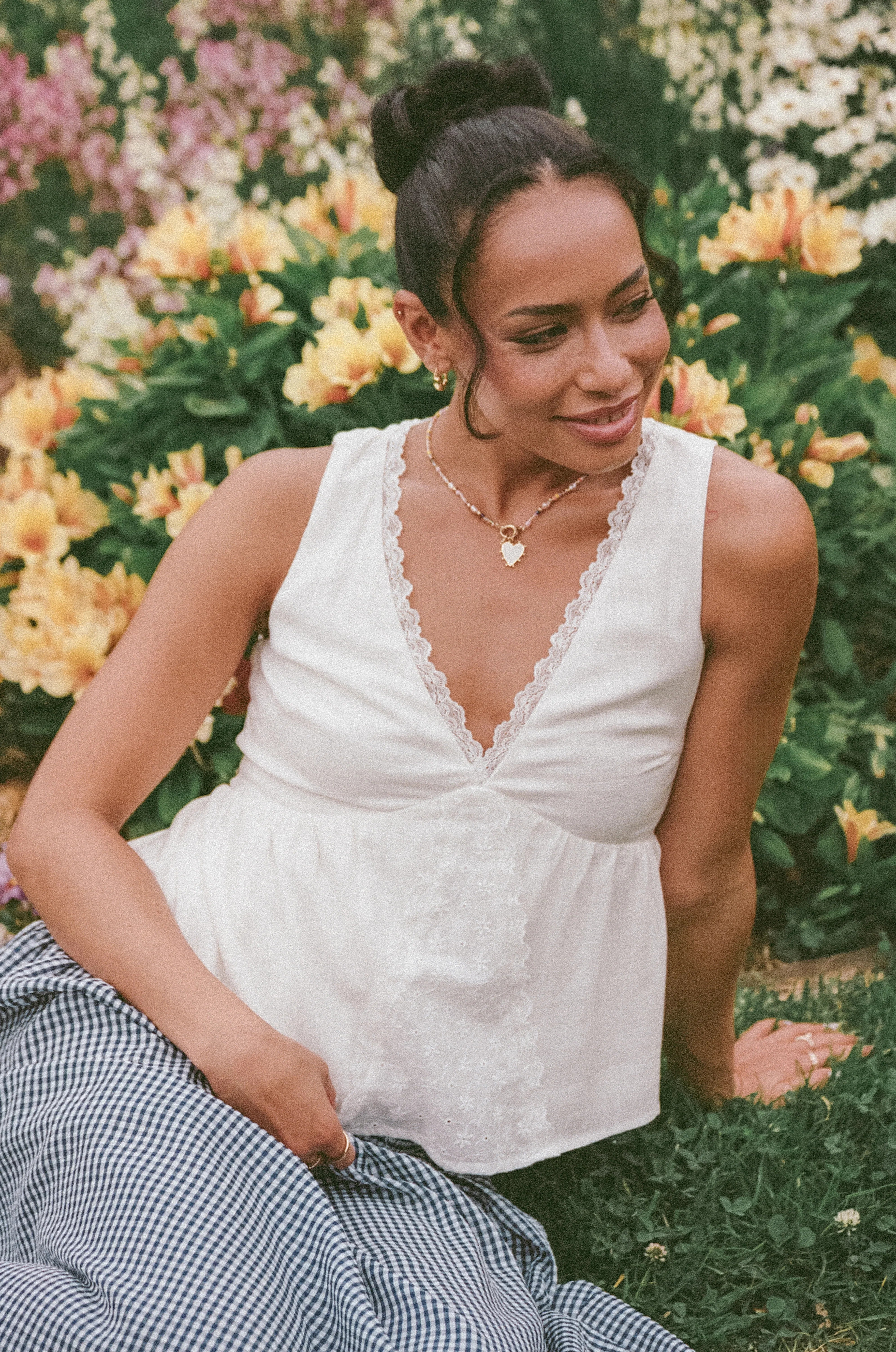 Aminta Top White