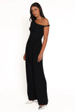 Katarina Off Shoulder Jumpsuit Black