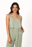 Eleanor Cropped Top Green