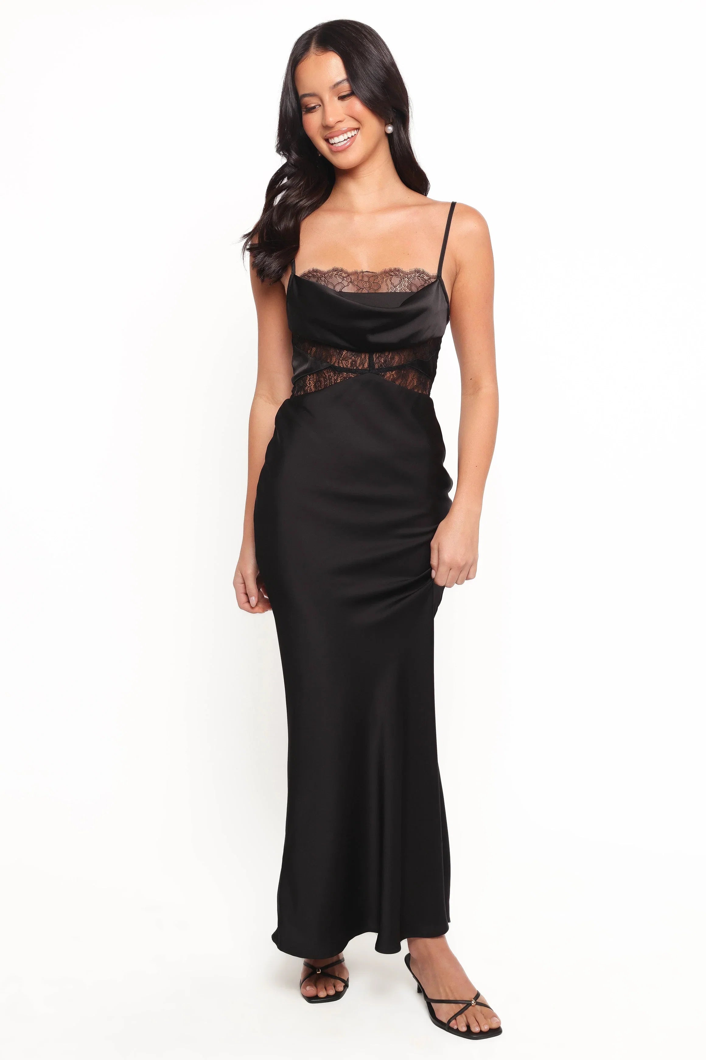 Antonia Midi Dress Black