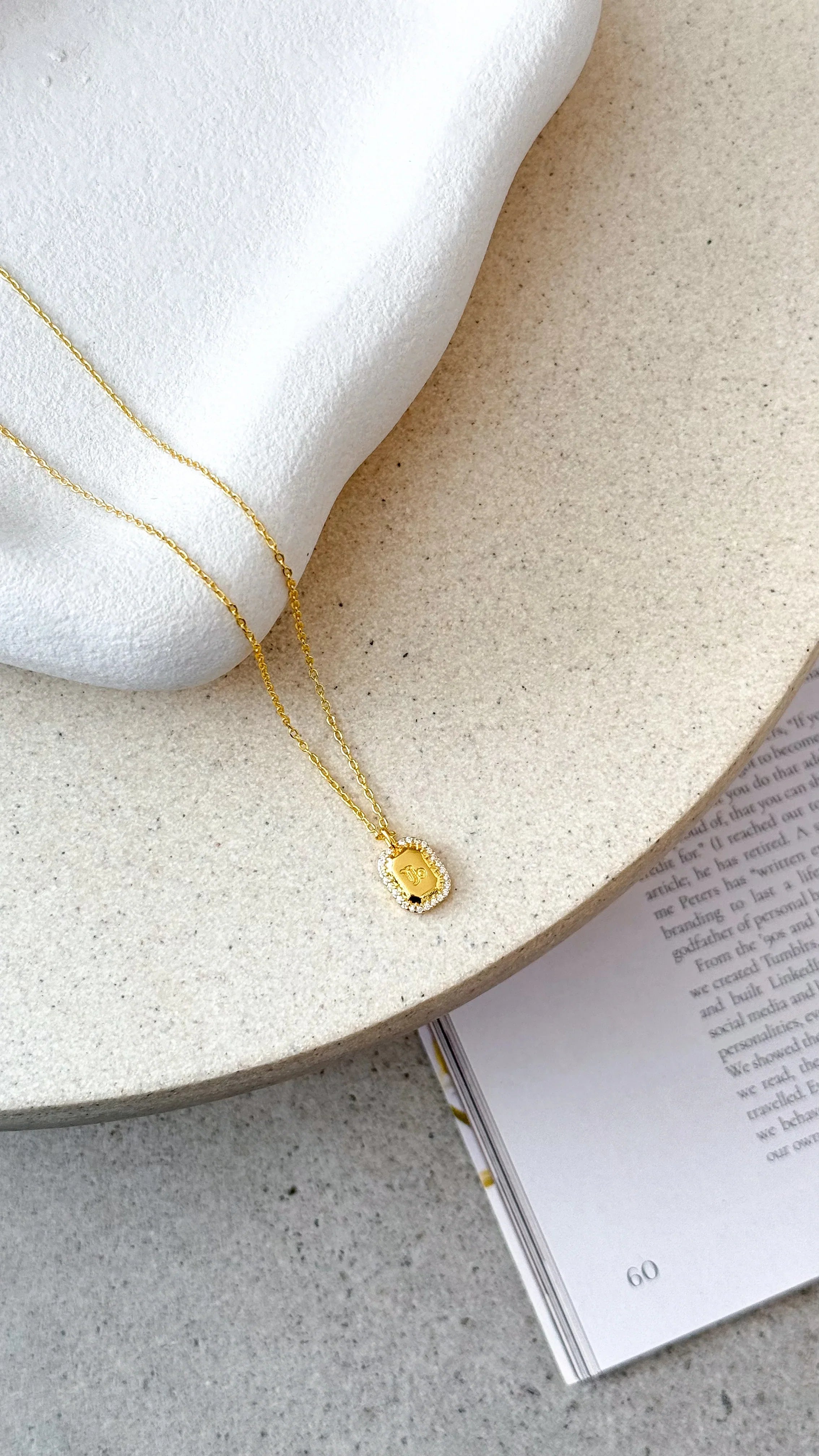 Zodiac Necklace Capricorn