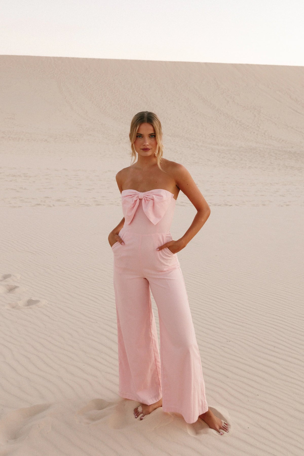 Poppy Jumpsuit Petal Pink