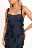 Posedly Midi Dress Navy