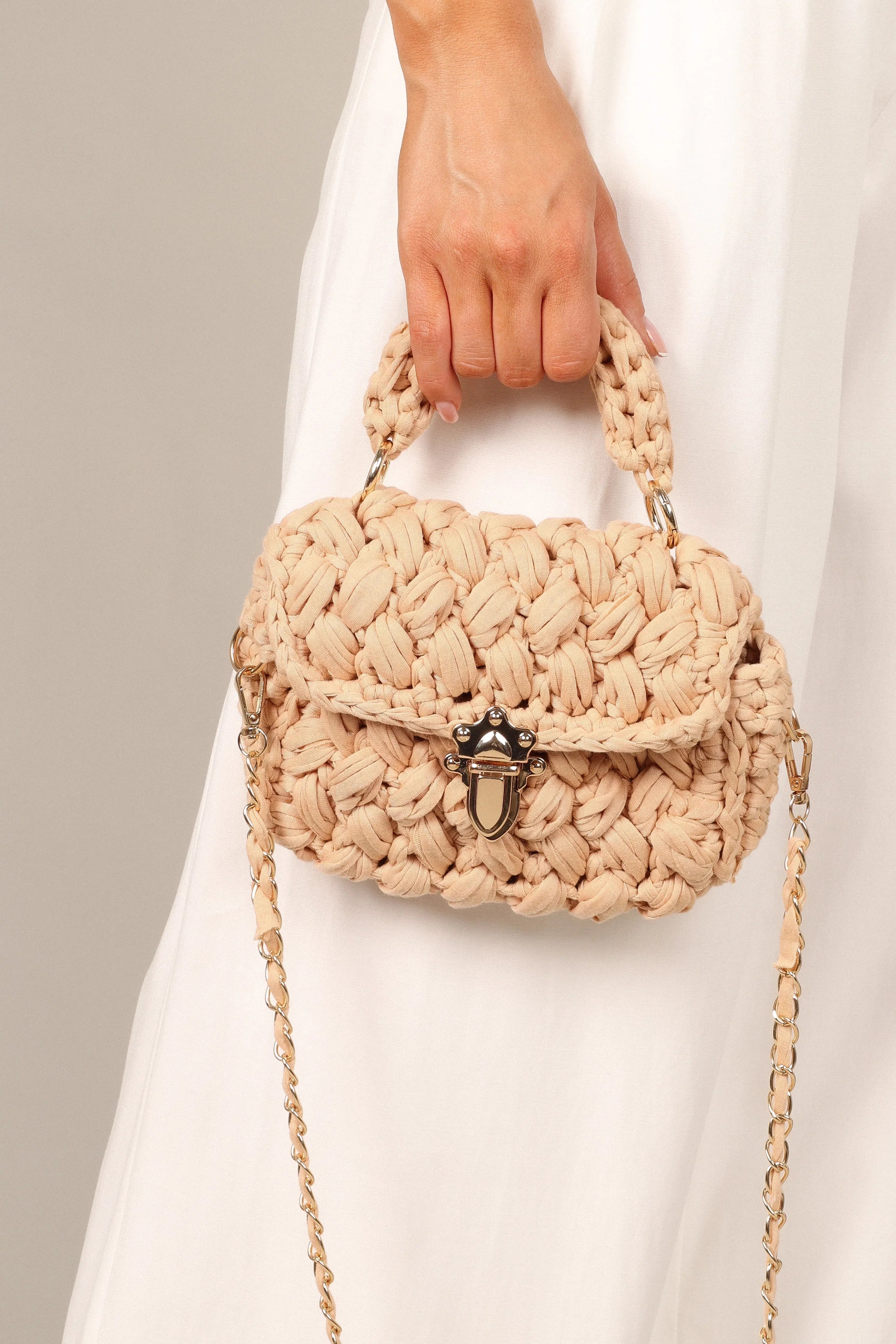 Veve Hand Woven Bag Natural
