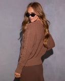 Warming Up Cable Knit Sweater